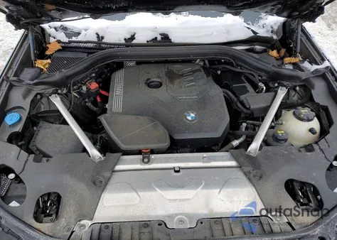 2022 BMW X3 xDrive30I z USA, uszkodzony, nr VIN 5UX53DP02N9M55508